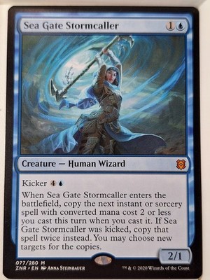 Sea Gate Stormcaller - Zendikar Rising - Magic the Gathering MTG Nice!