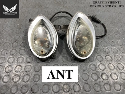 Pair of Front Indicators Keeway Engine Goccia 50 2T 2009 2016