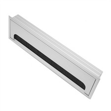ASquare Aluminium Desk Computer Wire Cable Tidy Outlet Insert Hole Top