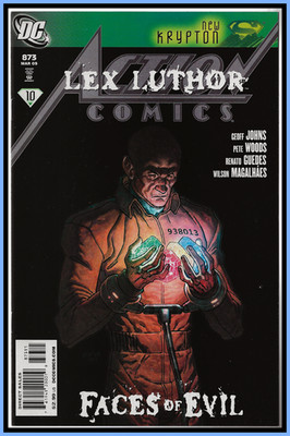 ACTION COMICS #873 (2009) LEX LUTHOR 'FACES OF EVIL' CVR SUPERMAN MOVIE DC VF+