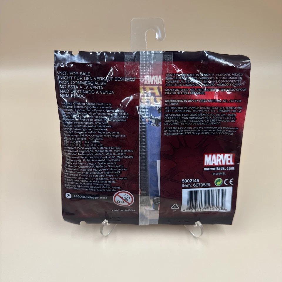 LEGO Marvel: Rocket Raccoon (5002145) - Minifigura nueva sellada Polybag Foto 2 de 4