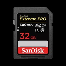 SanDisk 32GB Extreme Pro SD 300/260MB/S SDSDXDK-032G-ANCIN SDSDXDK-032G-GN4IN