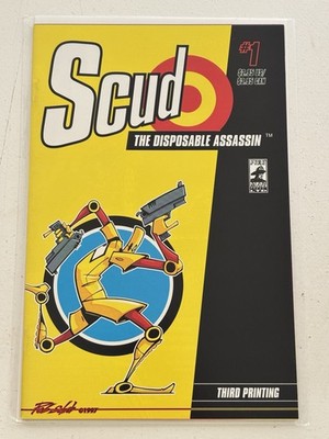 Scud the Disposable Assassin #1 3rd Print, 1st Appearance, Fireman Press VF+
