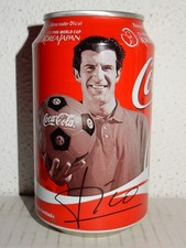 2002 COCA COLA WORLD CUP FOOTBALL LUIS FIGO Promotion Can from PORTUGAL (330ml)