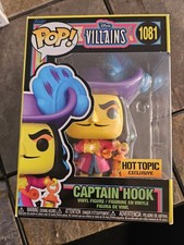 Funko Pop! Vinyl: Disney - Captain Hook (Black Light) - Hot Topic (Exclusive)