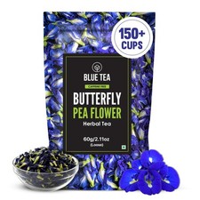 Butterfly Pea Flower Tea 2.11 Oz 150 Cups Antioxidant Rich Chemical Free Herbal