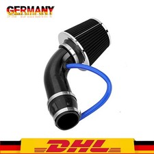 3 76mm Sportluftfilter KFZ Auto Air Intake Kit Sport Luftfilter Universal Neu