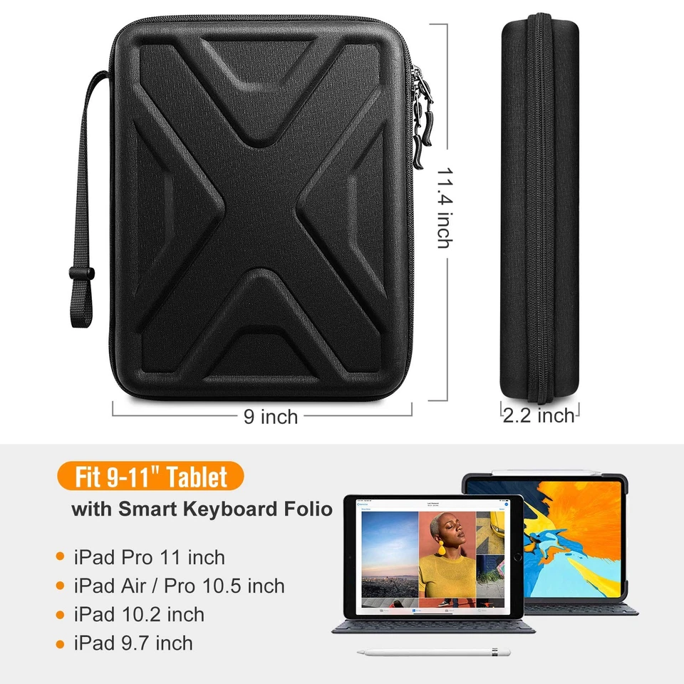 Funda portafolio de 11 pulgadas para iPad (A16) 11th 2025 y Air M3/M2 (2025/2024... Foto 2 de 4