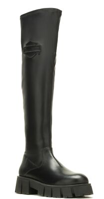 Harley-Davidson Women's Uplift Knee High 20-Inch Black Harley-Davidson Women's Uplift Knee High 20-Inch Black