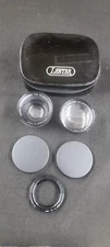 Lentar Polaroid Camera Lens Kit Telephoto & Wide Angle Lenses with Case Japan