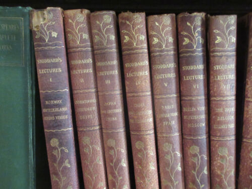 JOHN L. STODDARD LECTURES 10 Volume Complete Set +3 1897 Illustrated - Picture 2 of 14