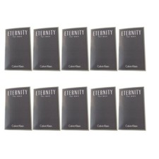 10x Calvin Klein Eternity For Men Eau de Toilette Spray Vial Sample 1.2 mL/.04oz