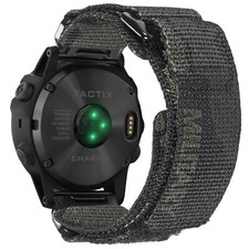 Compatible With Garmin Camouflage Watch Band Super Rugged Nylon Sports Strap