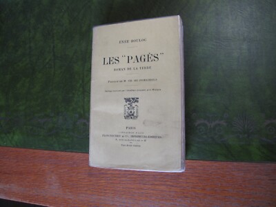 Aeneas Bouloc: Les Pagès, Roman der Erde bei Plon 1908