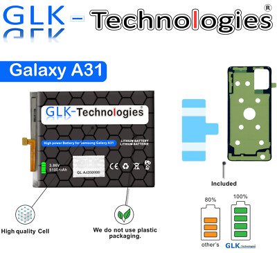 GLK für Original Samsung Galaxy EB-BA315ABY A31 A32 4G A22 Battery Ohne Set