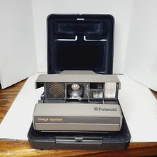 VTG Polaroid Spectra Image System Instant Film Camera Untested Vintage with case