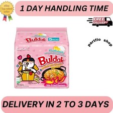 Samyang Spicy Chicken Noodle Carbonara Flavor Ramen, 4.58 oz, 5 Pack