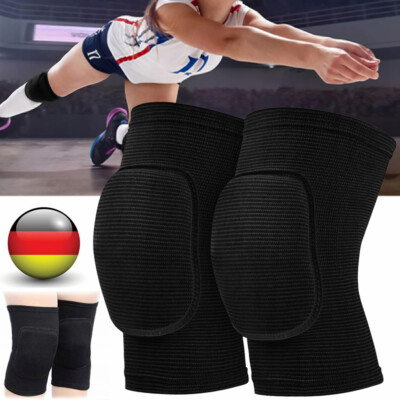 Paar Knieschoner für Volleyball Basketball Knieschützer Protektoren Schoner