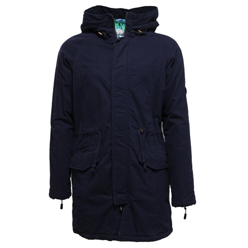 2465J giubbotto uomo TRUSSARDI ACTION blue fleece fabric inside jacket man  | eBay