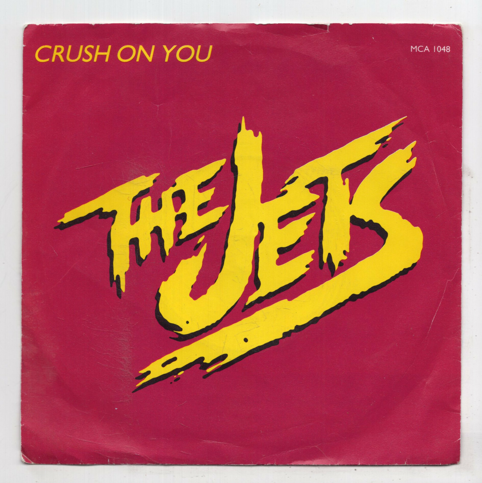 (L225) The Jets, Crush On You - 1986 - 7"" vinyl