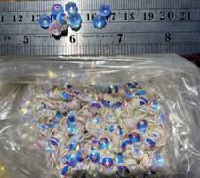 10g sew on sequins 6mm Cupped Shaped embellishment Motifs Crafts #15C