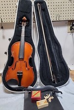 1997 Karl Wilhelm S30 4/4 Violin Hungary Hard Case Rossen Bow Ready to Play