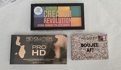 Revolution Beauty PRO HD Camouflage Corrector Palette, EyeShadow, Bright Lights