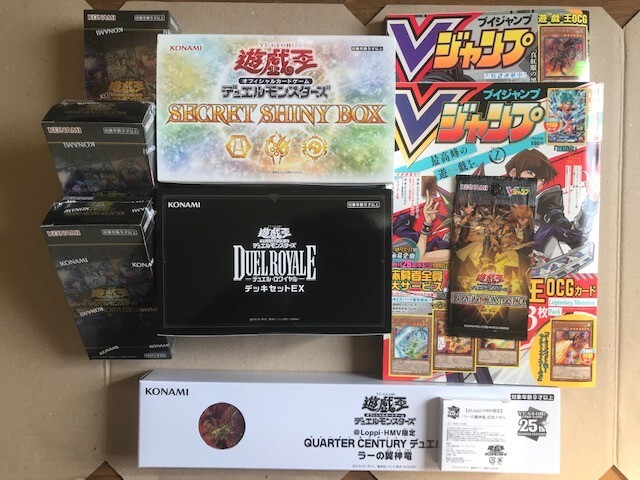 Yu-Gi-Oh 25th Ra QCD HISTORY ARCHIVE COLLECTION BOX ×3 JP