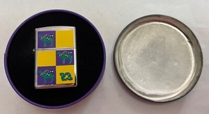 Vintage Brand New Unfired 1996 Zippo "Smoking Joe's Racing Chck"Sleeve, Tin, BC