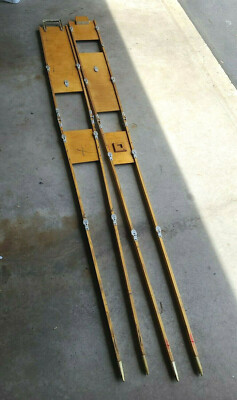 Vtg. Klepper Folding Kayak Vtg Wooden Folding Parts -  Keelboard