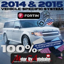 2014 & 2015 Ford FLEX 100% PLUG'N Remote Start Kit. INSTALL DEMO VIDEO.