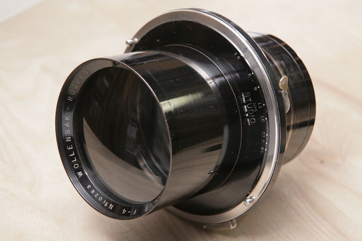 大判レンズ　Wollensak Rochester Verito s-l400.jpg