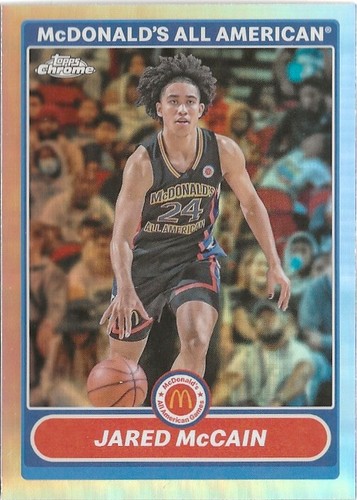 Jared McCain #2K7-16 2023 Topps Chrome McDonald's All American 2007 card