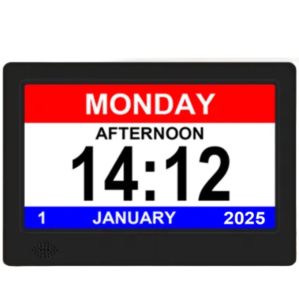 Digital Day Clock -Elderly -Alzheimer's & Dementia Clock 25 Medication Alarms - Image 3 of 4