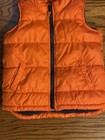 Toddler Boys Size 4T OLD NAVY Pockets Fleece Lined Puffer Vest Orange — photo 3