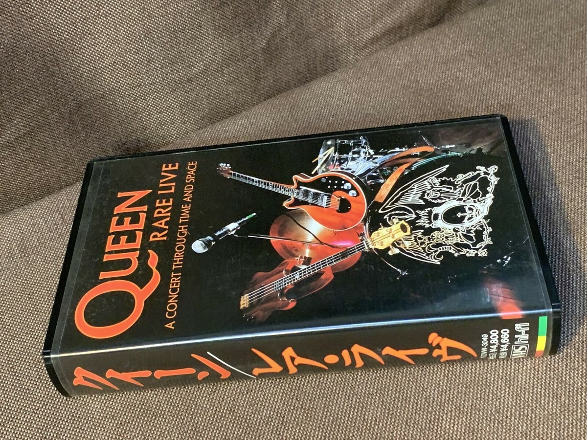QUEEN Rare Live A Concert Through Time & Space JAPAN NTSC VHS TOVW