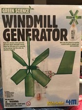 Green Science Windmill Generator-Kidz Labs 4M-Kids Educational Science Kit