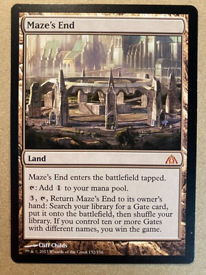 迷路の終わり 英語版 foil Maze's End mtg 迷路の終わり 英語版 foil
