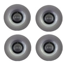 AUDI A4 S4 B6 2002-2008 AUTHENTIQUE R17 R18 CENTRE DE ROUE CACHE MOYEU 4xPCS ...