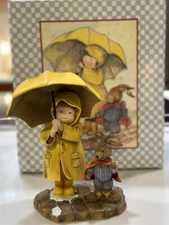 "Sarah and Chester" Waiting in Rain Special Friends 1st Ed Sherri Buck Baldwin