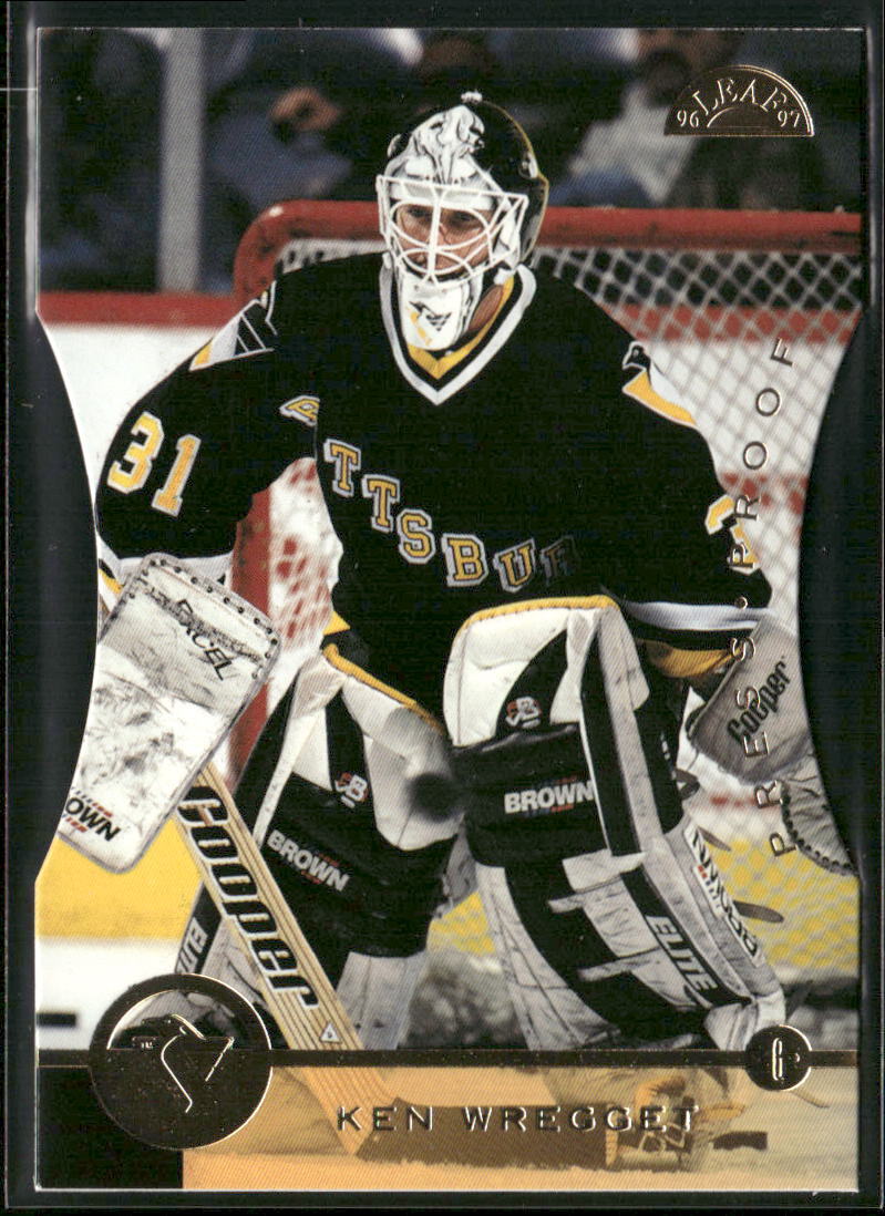 Ken Wregget 1996-97 Leaf Press Proofs #40 - Pittsburgh Penguins | eBay