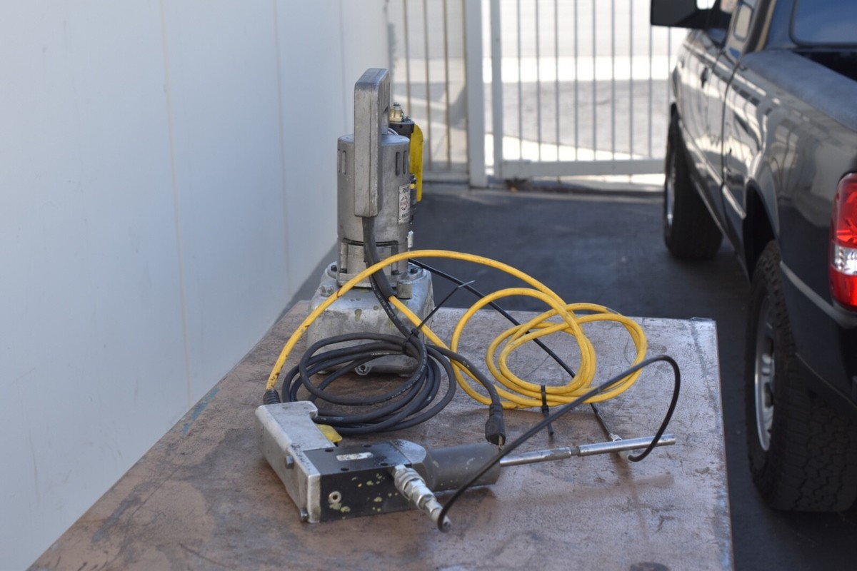 Riken Compact Electric Hydraulic Pump SMP-3 SK w tool | eBay