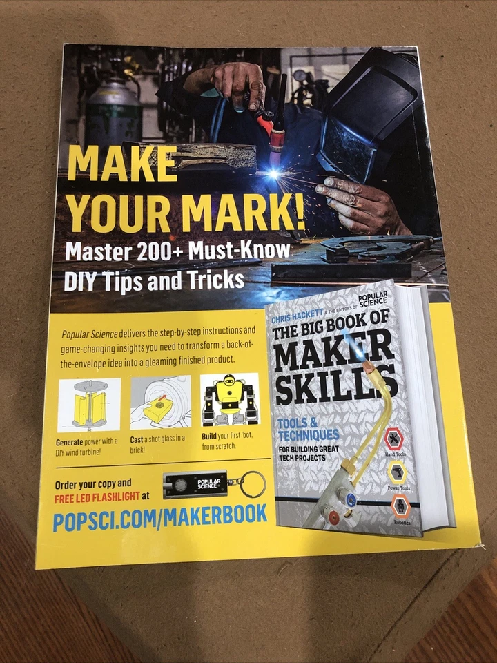 POPULAR SCIENCE Magazine HACK YOUR LIFE DIY HACKS & BUILDS DRONES ROBOTICS 2016 - Image 2 of 4