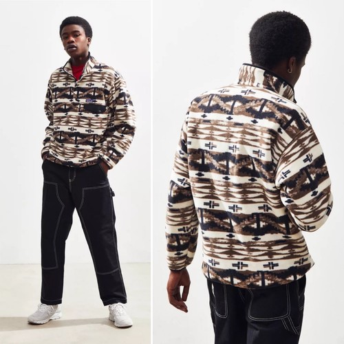 Patagonia Fleece Synchilla Snap-T Fleece Shepherds Knit Birch White Gr. XL - Bild 5 von 15