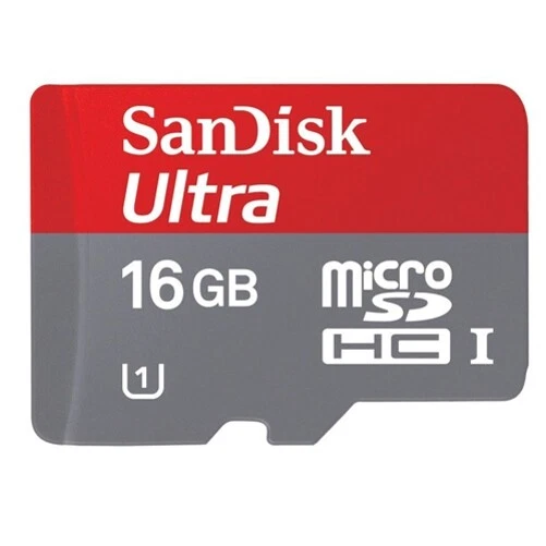 For Samsung Galaxy Tab A7/A8/A9/PLUS Sandisk Ultra 16GB Memory Card High Speed - Image 2 of 2