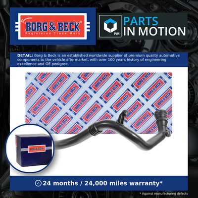 Turbo Hose fits RENAULT MEGANE Mk3 1.5D 08 to 15 Charger B&B 8200981498 Quality