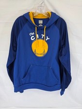 Golden State Warriors "The City" Majestic Hardwood Classics Hoodie SZ L