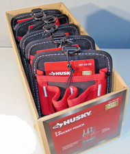 6 Pack Lot HUSKY 5 in (12.7 cm)  3-POCKET POU...