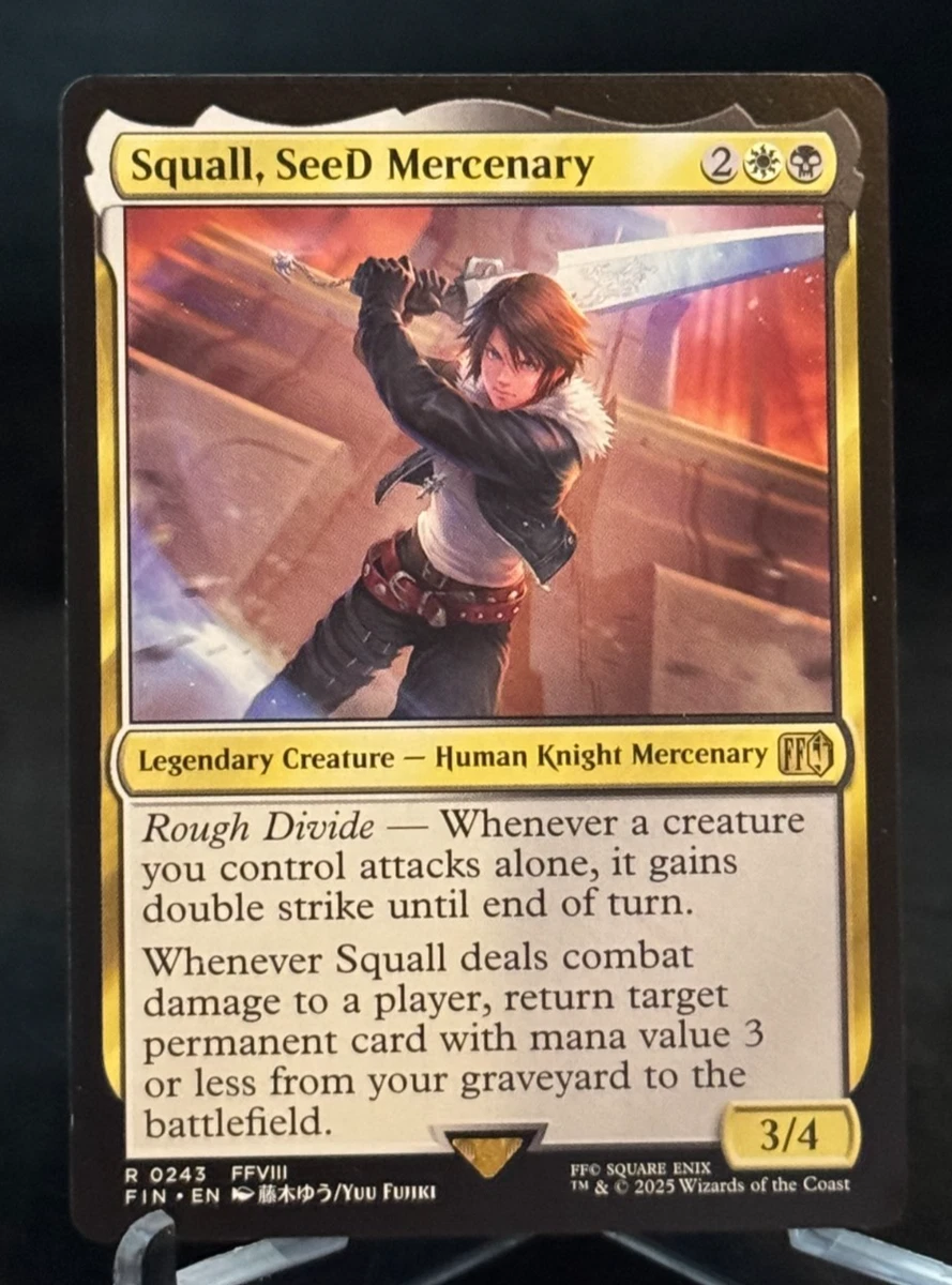 MTG FFコラボ Ultima Squall,Seed Mercenary Las mejores ofertas en Squall, Seed Mercenary 243 Final Fantasy | eBay