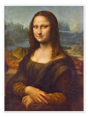 Poster Mona Lisa - Leonardo da Vinci